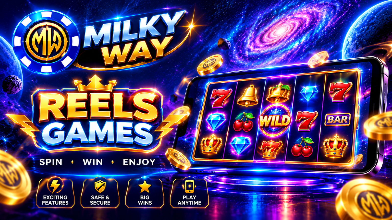 Milky Way Reels games